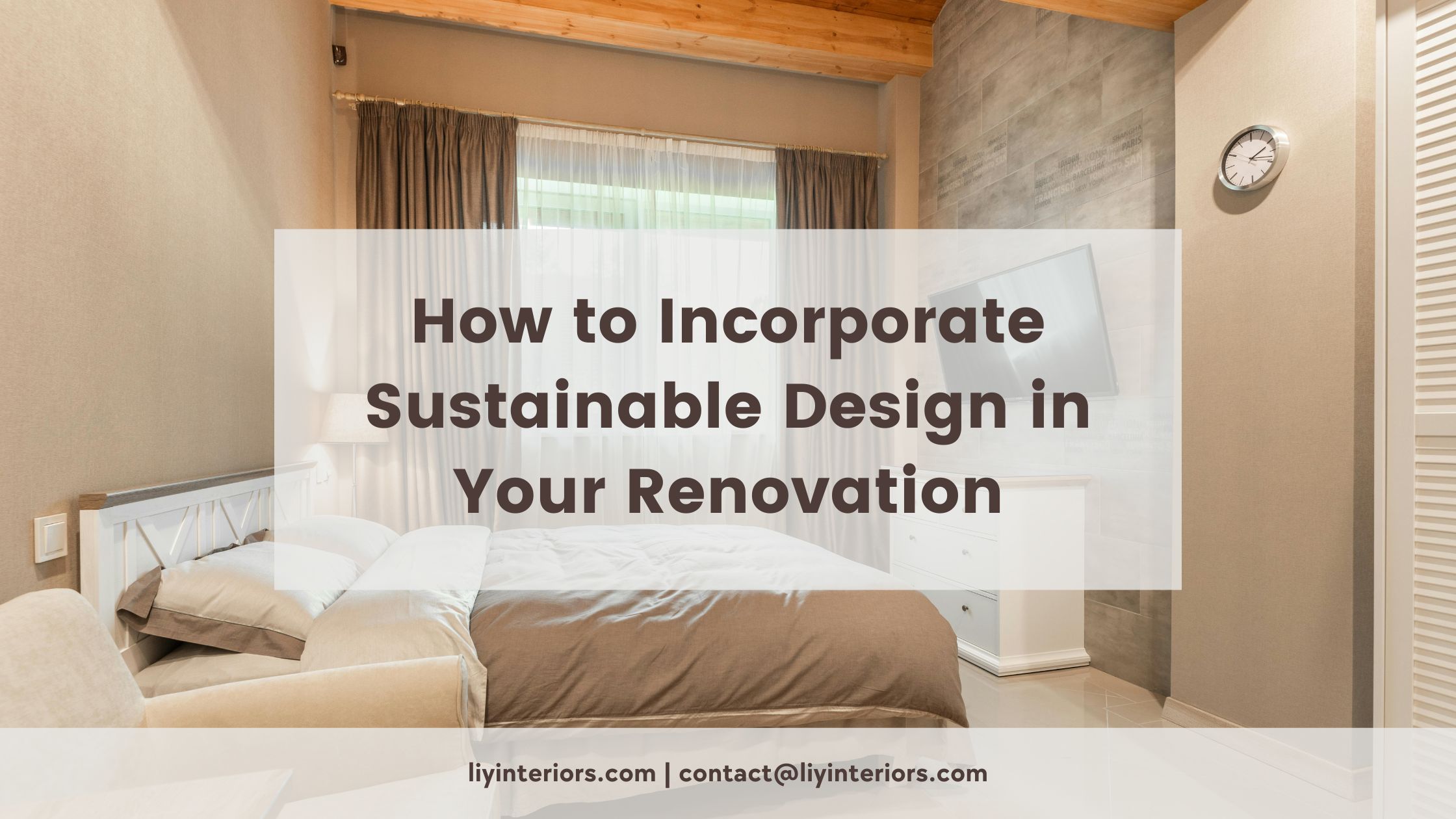 How to Incorporate Sustainable Design in Your Renovation