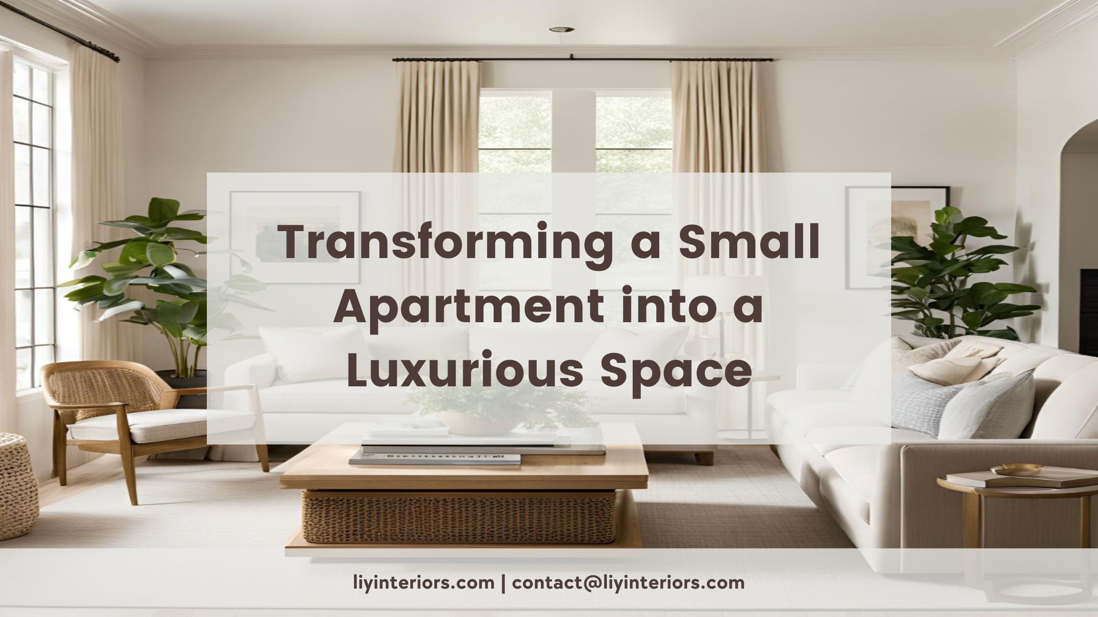 Transforming a Small Apartment into a Luxurious Space